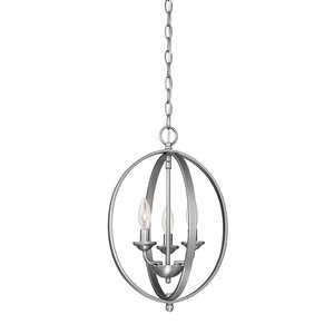 3-Light Foyer Pendant