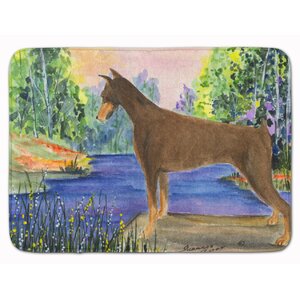 Doberman Memory Foam Bath Rug