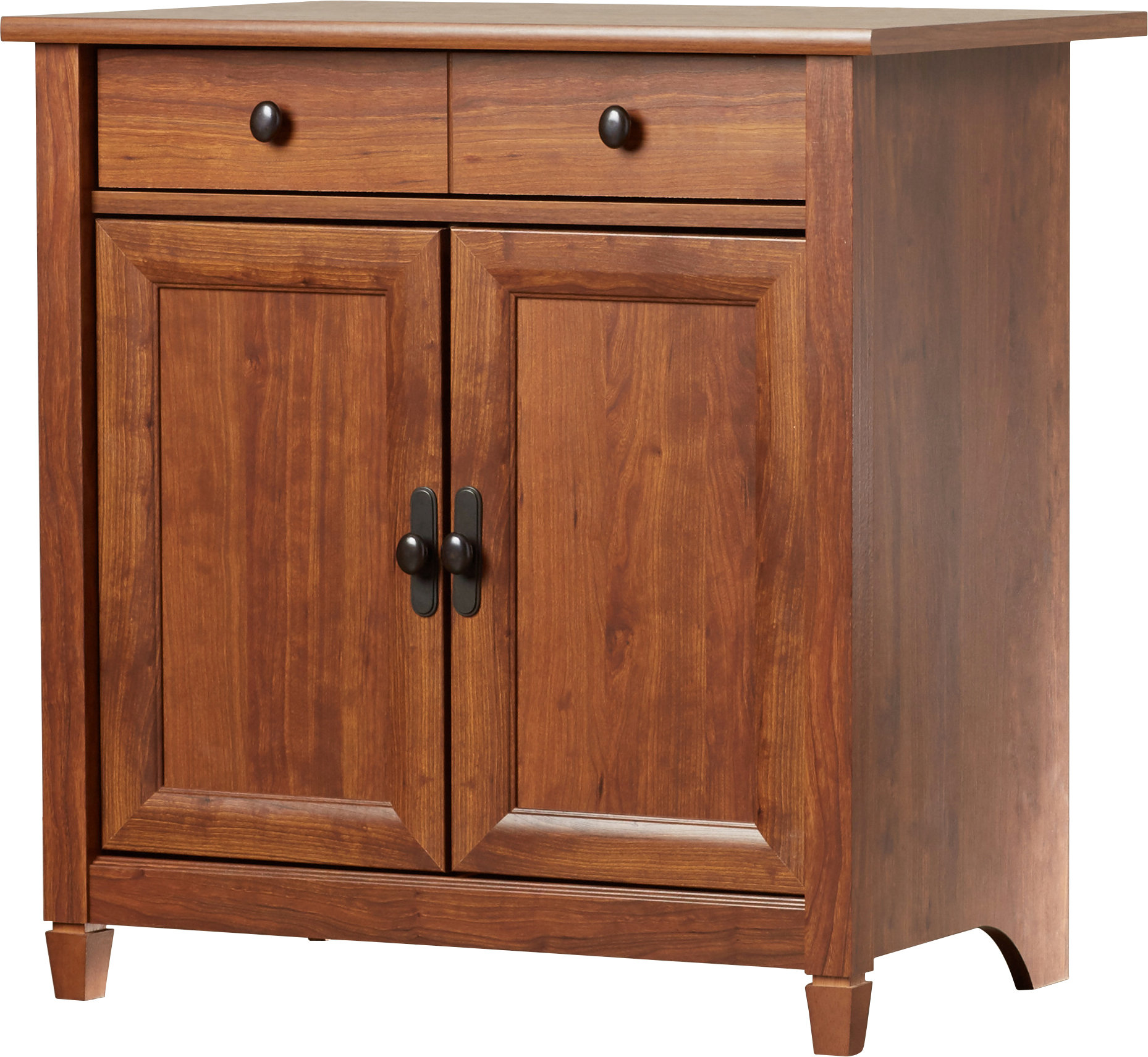 2 door wood cabinet