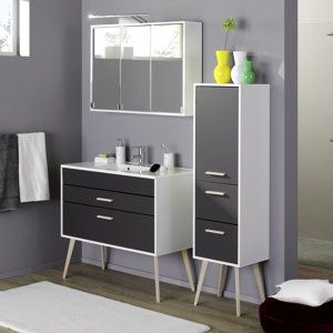 3-tlg. Badezimmer-Set Stockholm von Held Möbel