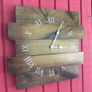 Rectangular Wall Clocks You'll Love | Wayfair