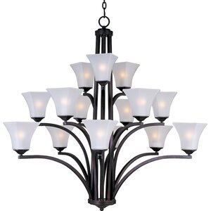 Pearson 15-Light Shaded Chandelier