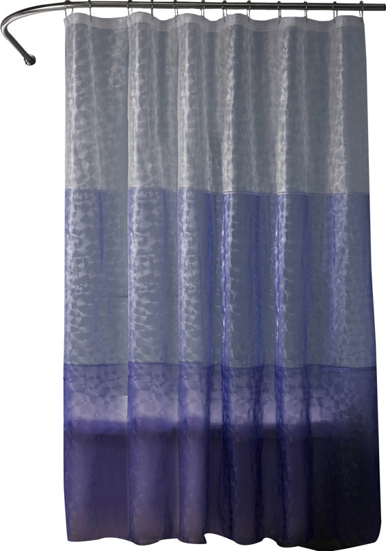 Dainty Home Reflection PEVA 3D Shower Curtain & Reviews Wayfair
