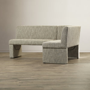 Angelo Upholstered Corner Bench by Wad..
