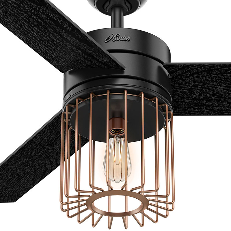Hunter Fan 52 Ronan 3 Blade Ceiling With Remote Wayfair 52 Ronan 3 Blade Ceiling Fan With Remote