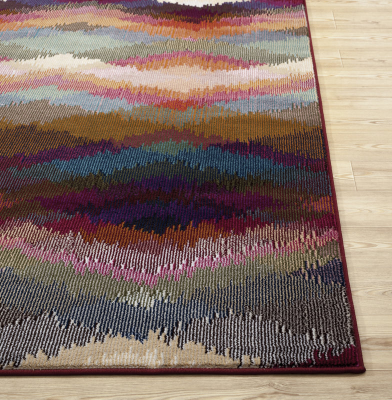 World Rug Gallery Loft Purple/Blue Area Rug & Reviews Wayfair
