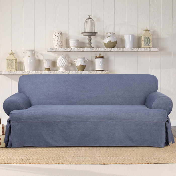 Authentic T Cushion Sofa Slipcover