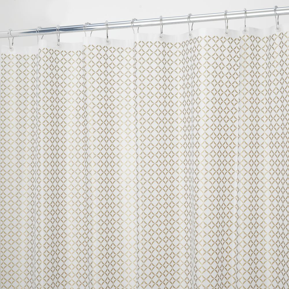 Interdesign Confetti Vinyl Single Shower Curtain Liner Reviews