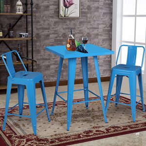 3 Piece Pub Table Set