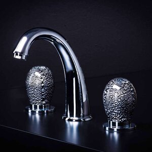 Murano 3 Hole Luxury Widespread Bathroom Faucet