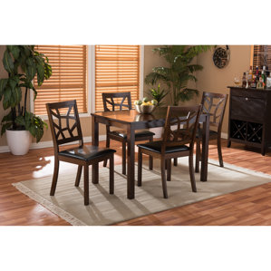 Delavega 5 Piece Dining Set by Brayden Studio