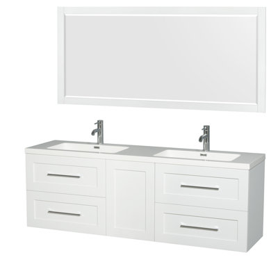 Find the Perfect 72 Inch Wall Mounted & Floating Double ...