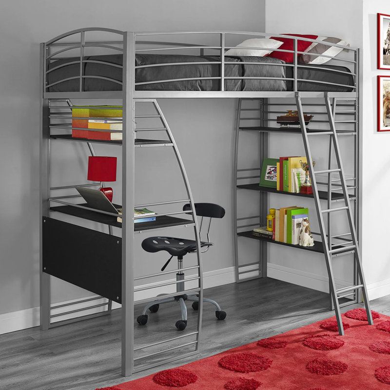 Pictures Of Loft Beds viv + rae nadia twin loft bed & reviews | wayfair Pictures Of Loft Beds viv + rae nadia twin loft bed & reviews | wayfair