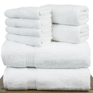 Eco Basic 8 Piece Towel Set