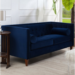 Navy Blue Tufted Sofa Wayfair Katharina Tufted Chesterfield Sofa