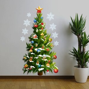 Wall Christmas Tree Wall Decal