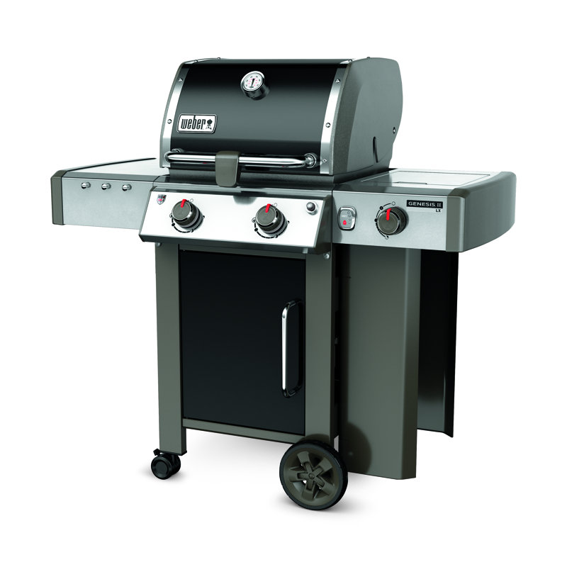 Weber Genesis Ii Lx E 240 2 Burner Propane Gas Grill With Side Weber Genesis Ii Lx E 240 2 Burner Propane Gas Grill With Side Wayfair