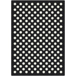 Eclipse Nightfall Black/White Area Rug