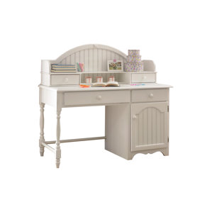 Davie Computer Desk with Hutch by Viv + Rae