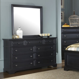 Mirror Dresser Set Wayfair Linda Rectangular Dresser Mirror