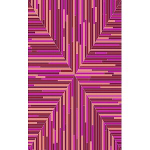 Denver Hand-Woven Cherry/Pink Area Rug