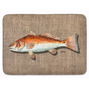 Fish Memory Foam Bath Rug