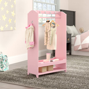 Kids Armoires You Ll Love Wayfair Sandbach Dress Up Wardrobe Armoire
