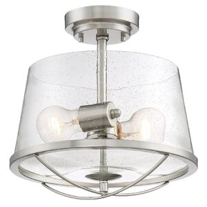 Regan 2-Light Semi Flush Mount