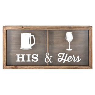 His And Hers Crown Wall Decor Wayfair Ca