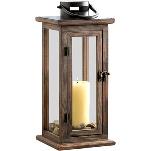 Wood/Glass Lantern