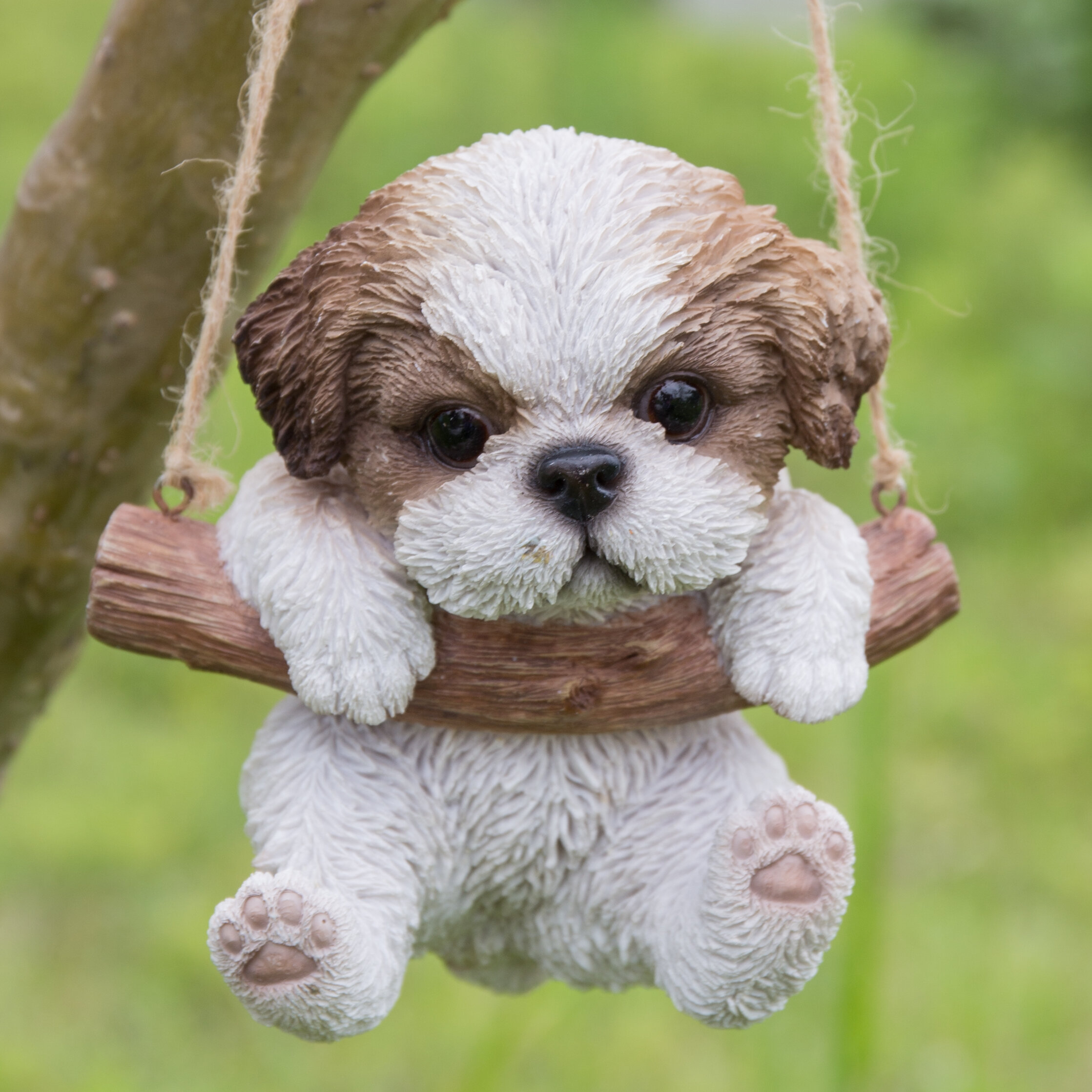 Hi-Line Gift Ltd. Hanging Shih Tzu Puppy Statue & Reviews | Wayfair