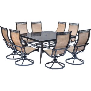 Monaco 9 Piece Dining Set