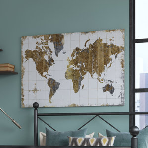 World Wall Art top picks: map wall art you'll love | wayfair World Wall Art top picks: map wall art you'll love | wayfair