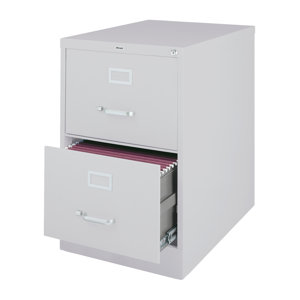 Scalise 2 Drawer Commercial Letter Size File Cabinet