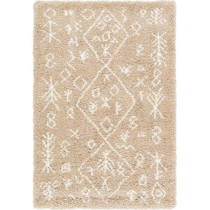 France Machine woven Taupe Area Rug