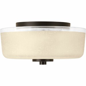 Burch 2-Light Flush Mount