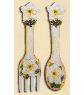 Fork Knife Spoon Wall Decor Wayfair 2 Piece Gardenia Spoon And Fork Wall Decor Set