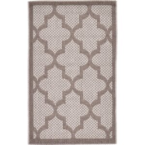 Perry Light Gray Outdoor Area Rug