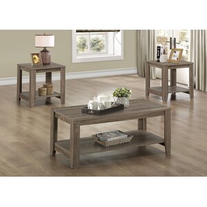 Jalen 3 Piece Coffee Table Set