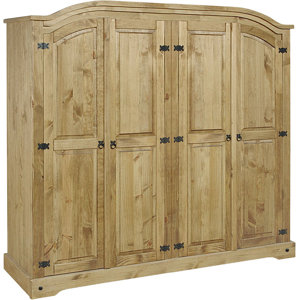 Check price and read more information from trusted store. Kleiderschrank Corona, 188,5 cm H x 196 cm B x 56,5 cm T von Mühlenhaus