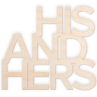 His And Hers Crown Wall Decor Wayfair Ca