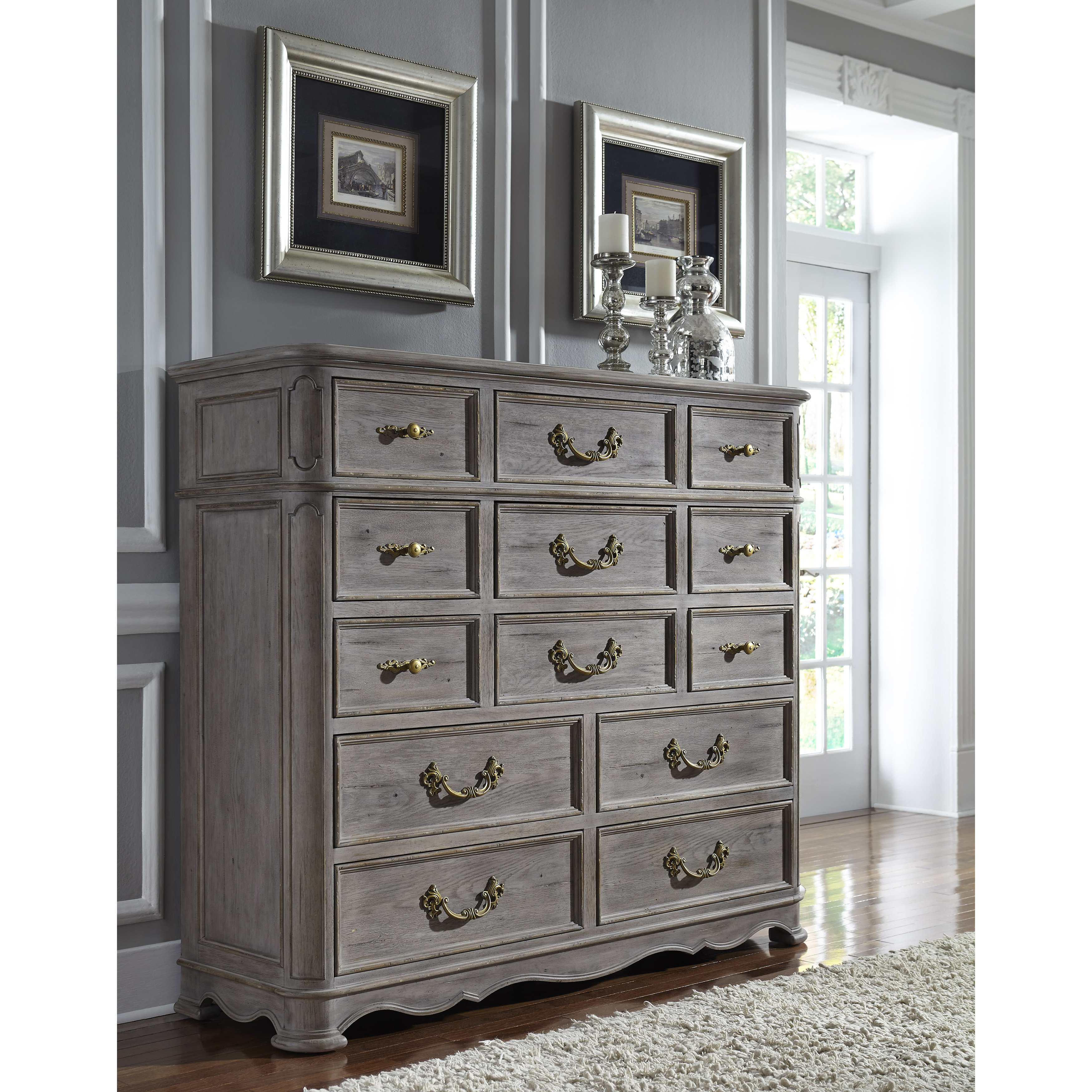 Canora Grey Yasmine 13 Drawer Chest Wayfair