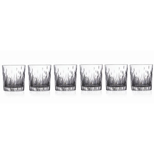 RCR Fire Double Old Fashion Glass (Set of 6)