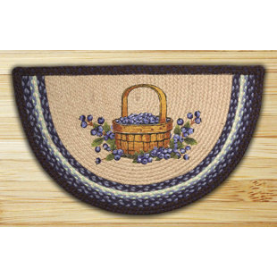 Kitchen Slice Rugs Wayfair Blueberry Basket Printed Slice Rug By Earth Rugs