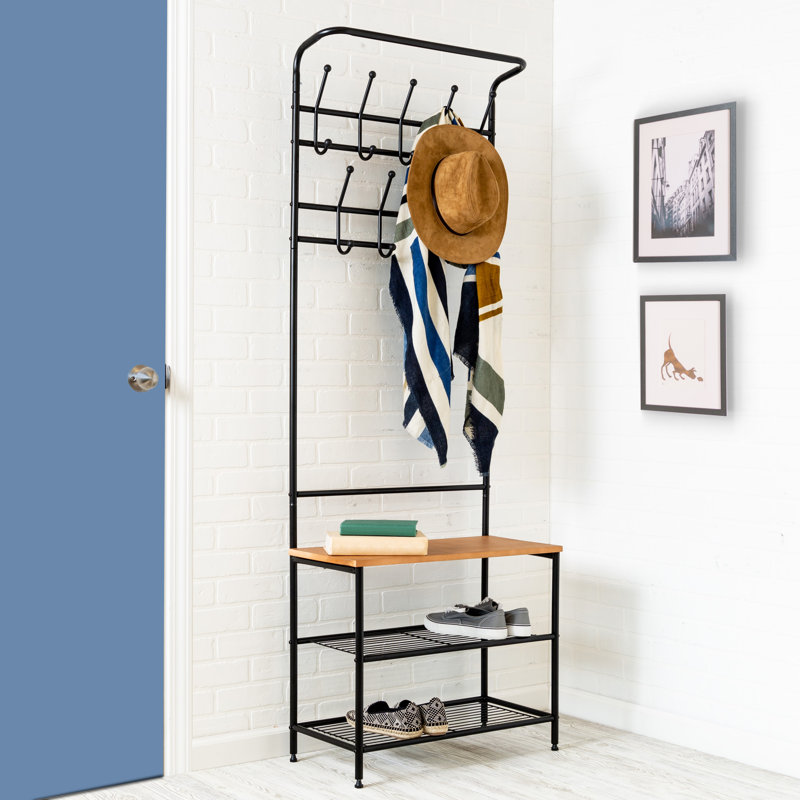 Entryway Storage Coat Rack Reviews Birch Lane