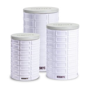 Hershey's PIP 3 Piece Kitchen Canister Set