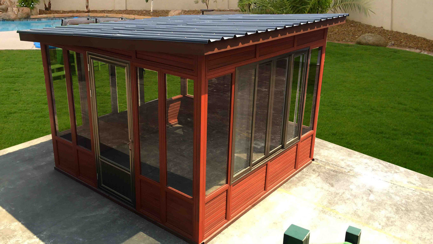 WestviewManufacturing Studio 31 10.5 Ft. W x 10.5 Ft. D Wood Wall