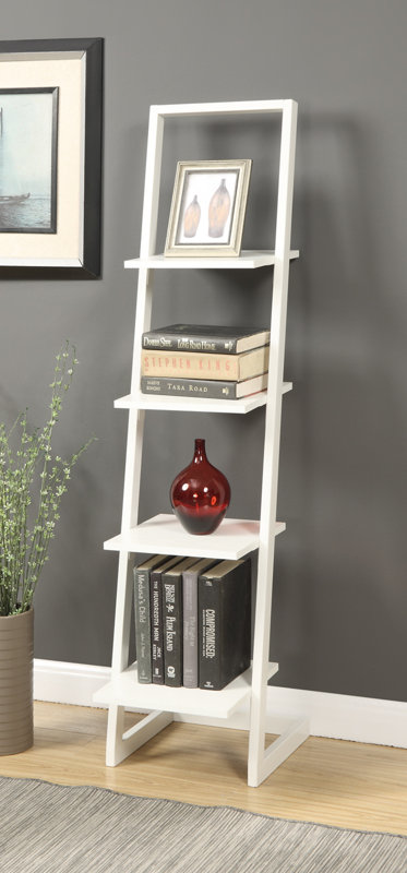 Zipcode Design Edwin Leaning Ladder Bookcase Reviews Wayfair Edwin Leaning Ladder Bookcase