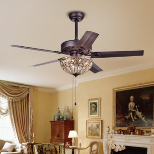 Chandelier & Crystal Ceiling Fans You\'ll Love | Wayfair Chandelier & Crystal Ceiling Fans You\'ll Love | Wayfair