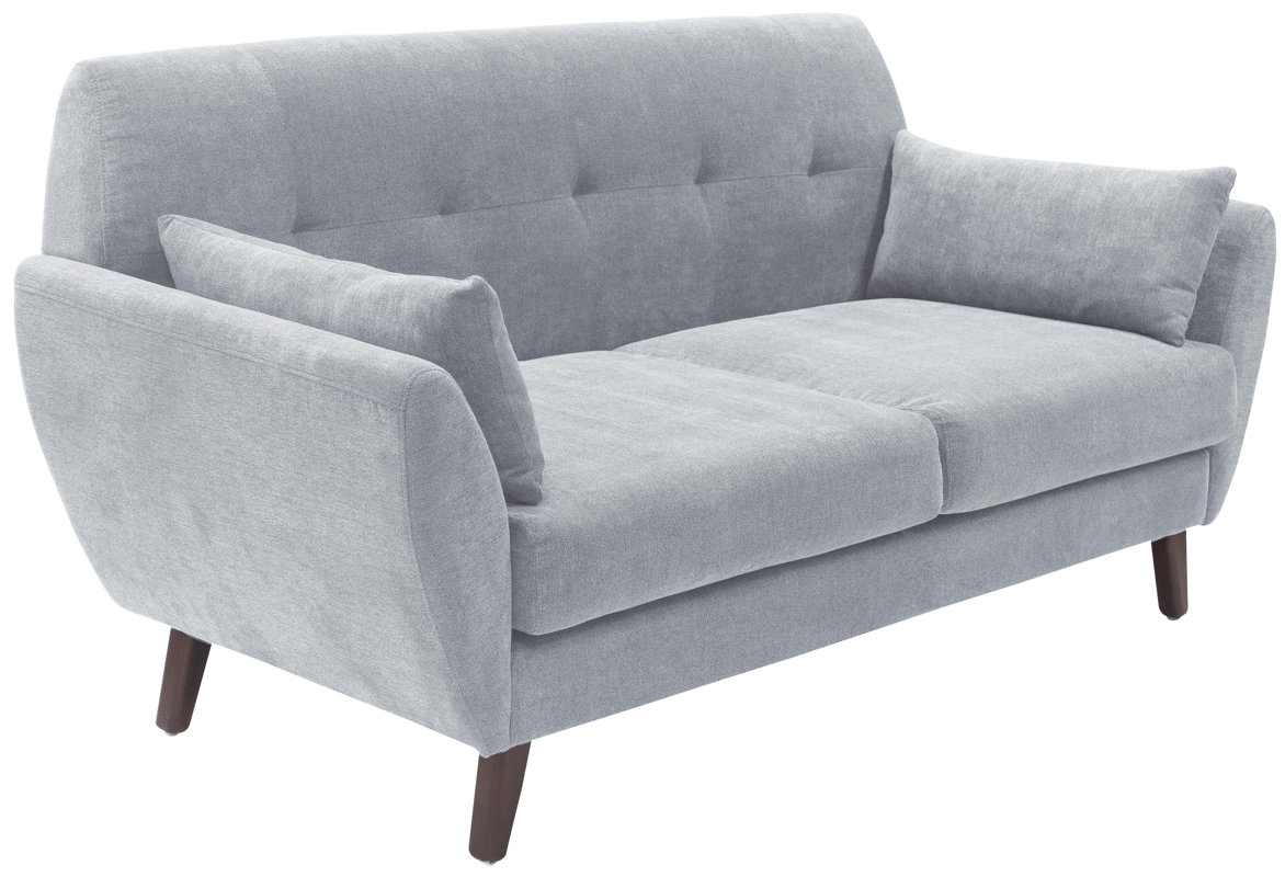 Elle Decor Amelie MidCentury Modern Loveseat & Reviews Wayfair
